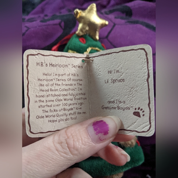 Boyds Bears Green Christmas Tree Ornament - Picture 9 of 12